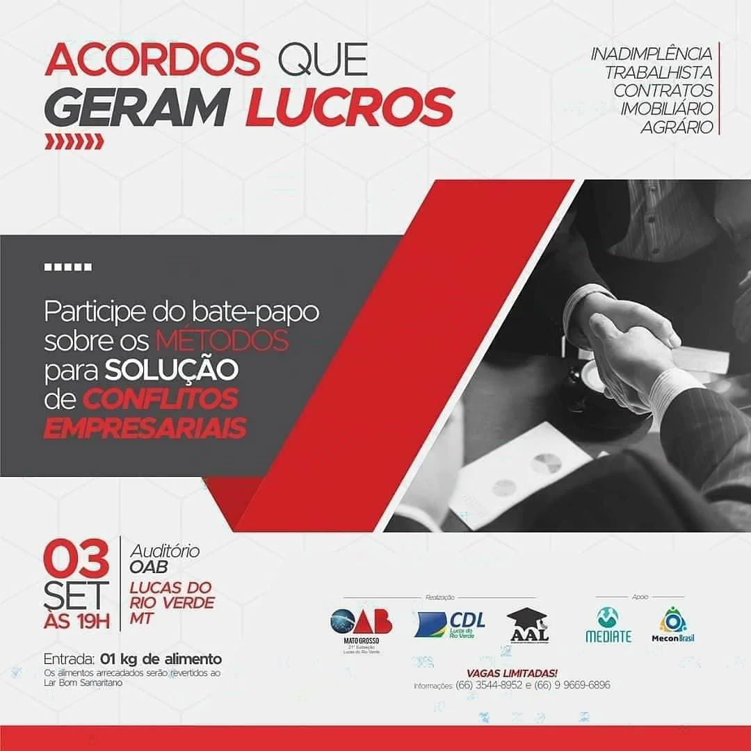 Acordos que geram lucros Acordos que geram lucros